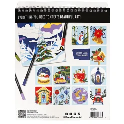 Brea Reese Marker Spiral Pad Set, Christmas Tree, Set Of 17 Pieces