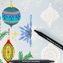 Brea Reese Marker Spiral Pad Set, Christmas Tree, Set Of 17 Pieces