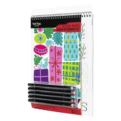 Brea Reese Merry & Bright Color-by-Number Kit