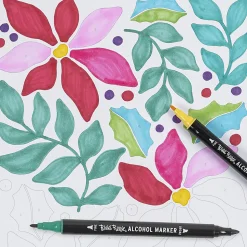Brea Reese Merry & Bright Color-by-Number Kit