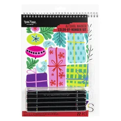 Brea Reese Merry & Bright Color-by-Number Kit
