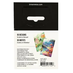 Brea Reese Mini Scratch Art Pad Set, Cacti, 3-1/2