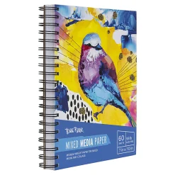 Brea Reese Mixed Media Paper Pad, 7" x 10", 60 Sheets, White