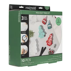 Brea Reese Mix2Mold Holiday Tree Kit, Kit Of 9 Pieces