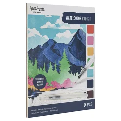 Brea Reese® Nature Watercolor Pad Kit, Kit Of 9 Pieces