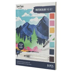 Brea Reese® Nature Watercolor Pad Kit, Kit Of 9 Pieces