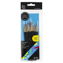 Brea Reese 10-Piece Detail Paintbrush Set, Black