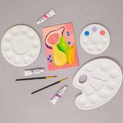 Brea Reese 3-Piece Palette Set, White
