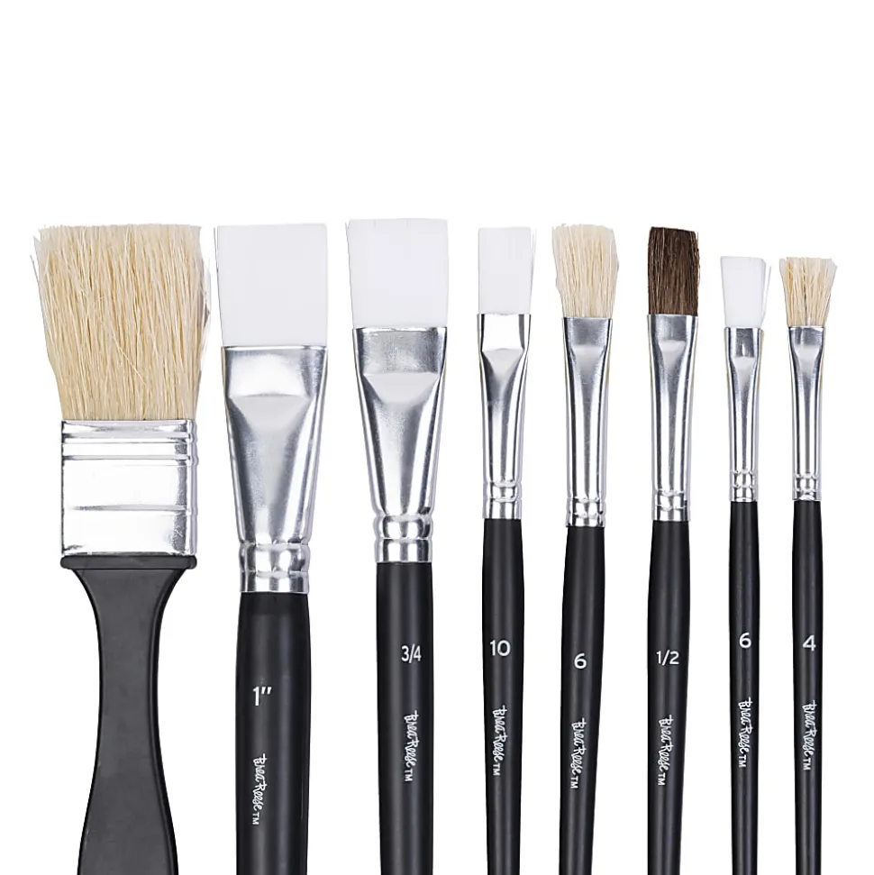 Brea Reese 25-Piece Value Paintbrush Set, Black