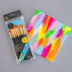 Brea Reese 15-Piece Variety Paintbrush Set, Black