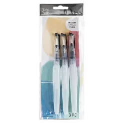 Brea Reese 3-Piece Water Brushes Set, Clear
