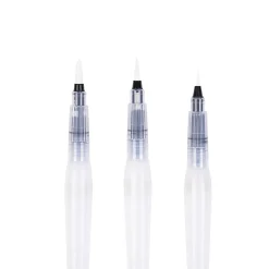 Brea Reese 3-Piece Water Brushes Set, Clear