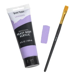 Brea Reese Professional Heavy-Body Acrylic Paint, 4 Oz, Lavender
