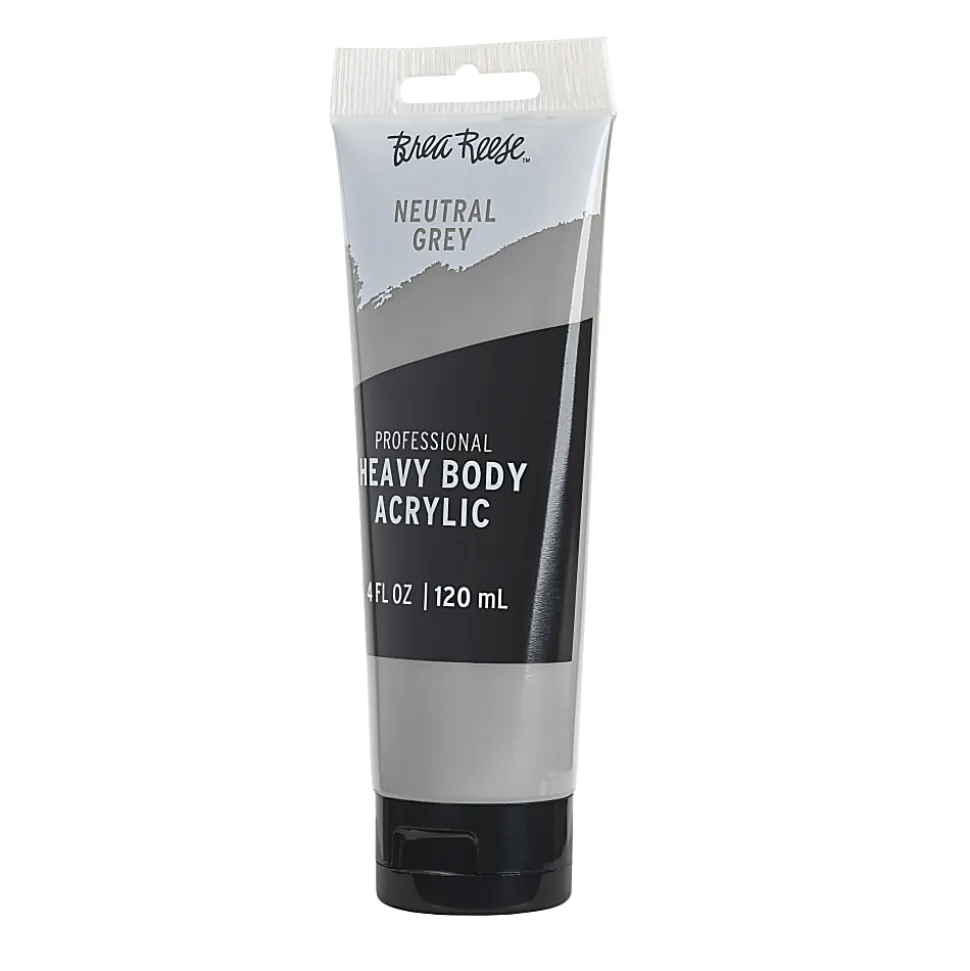 Brea Reese Professional Heavy-Body Acrylic Paint, 4 Oz, Violet