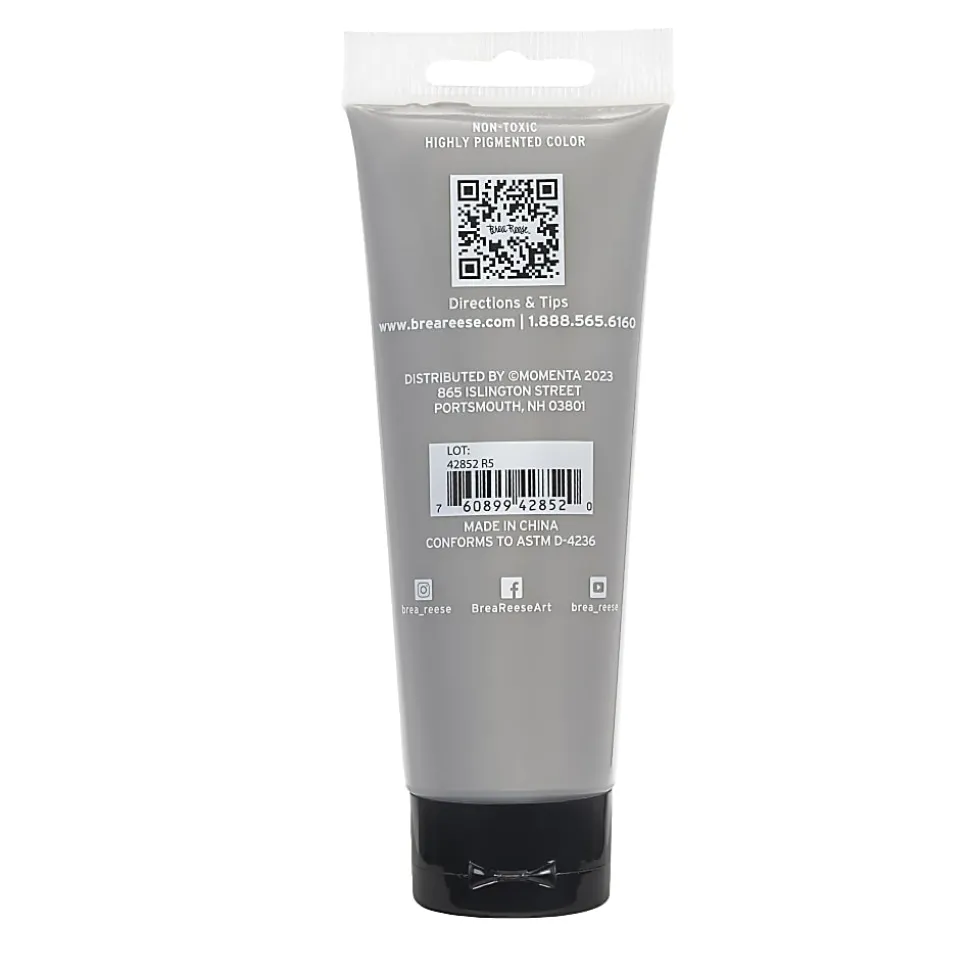 Brea Reese Professional Heavy-Body Acrylic Paint, 4 Oz, Violet