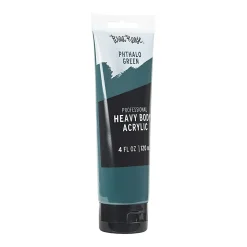 Brea Reese Professional Heavy-Body Acrylic Paint, 4 Oz, Phthalo Green