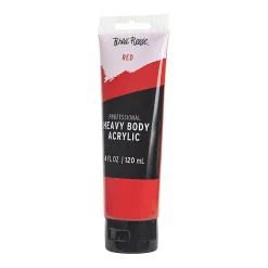 Brea Reese Professional Heavy-Body Acrylic Paint, 4 Oz, Red