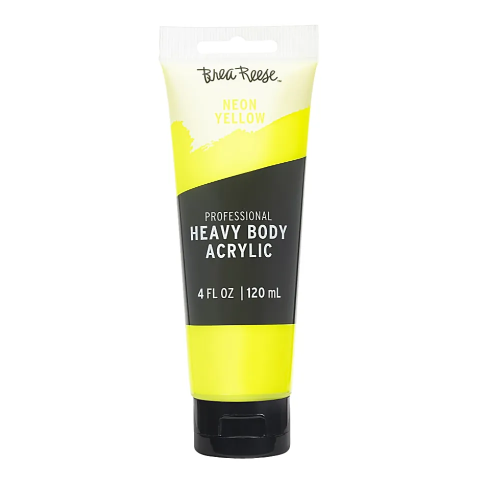 Brea Reese Professional Heavy-Body Acrylic Paint, 4 Oz, Light Ultramarine