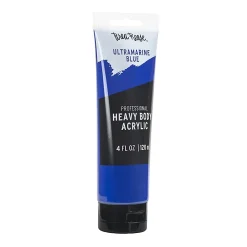 Brea Reese Professional Heavy-Body Acrylic Paint, 4 Oz, Ultramarine Blue