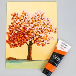 Brea Reese Professional Heavy-Body Acrylic Paint, 4 Oz, Orange