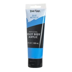 Brea Reese Professional Heavy-Body Acrylic Paint, 4 Oz, Raw Sienna