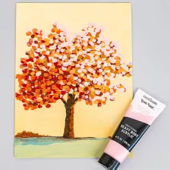 Brea Reese Professional Heavy-Body Acrylic Paint, 4 Oz, Rose Gold