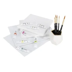 Brea Reese Professional Watercolor Paint, Pastel Colors, Set Of 12 Tubes