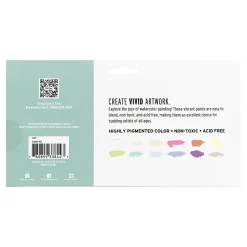 Brea Reese Professional Watercolor Paint, Pastel Colors, Set Of 12 Tubes
