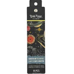 Brea Reese® Scratch Art Bookmark Kit, Surreal, 1-9/10