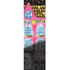 Brea Reese Scratch Art Bookmarks, Bright Watercolors, Set Of 11 Pieces