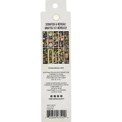 Brea Reese Scratch Art Bookmarks, Penguin Buddy, Set Of 11 Pieces