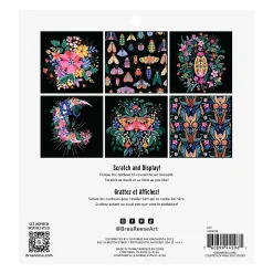 Brea Reese® Scratch Art Paper Pad, 8" x 8", Mystical