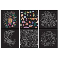 Brea Reese® Scratch Art Paper Pad, 8