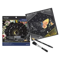 Brea Reese® Scratch Art Paper Pad, 8