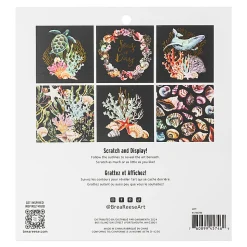 Brea Reese® Scratch Art Paper Pad, 8