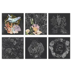 Brea Reese® Scratch Art Paper Pad, 8