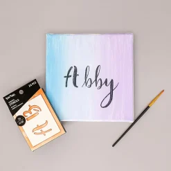 Brea Reese Script Cardstock Stencils, 2