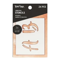 Brea Reese Script Cardstock Stencils, 2