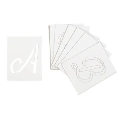 Brea Reese Script Cardstock Stencils, 3