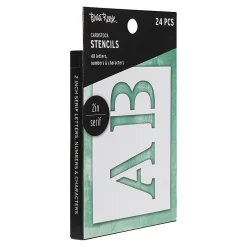 Brea Reese Serif Cardstock Stencils, 2