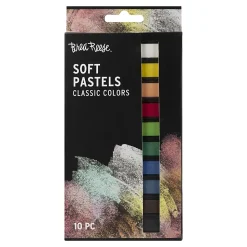 Brea Reese Soft Pastels, Large, Assorted Classic Colors, Pack Of 10 Pastels