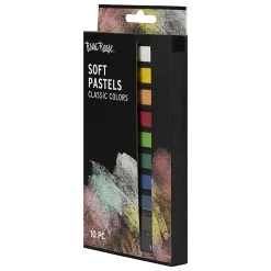 Brea Reese Soft Pastels, Large, Assorted Classic Colors, Pack Of 10 Pastels