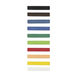 Brea Reese Soft Pastels, Large, Assorted Classic Colors, Pack Of 10 Pastels