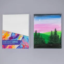Brea Reese Stretch Canvases, 8" x 10", White, Pack Of 2 Canvases