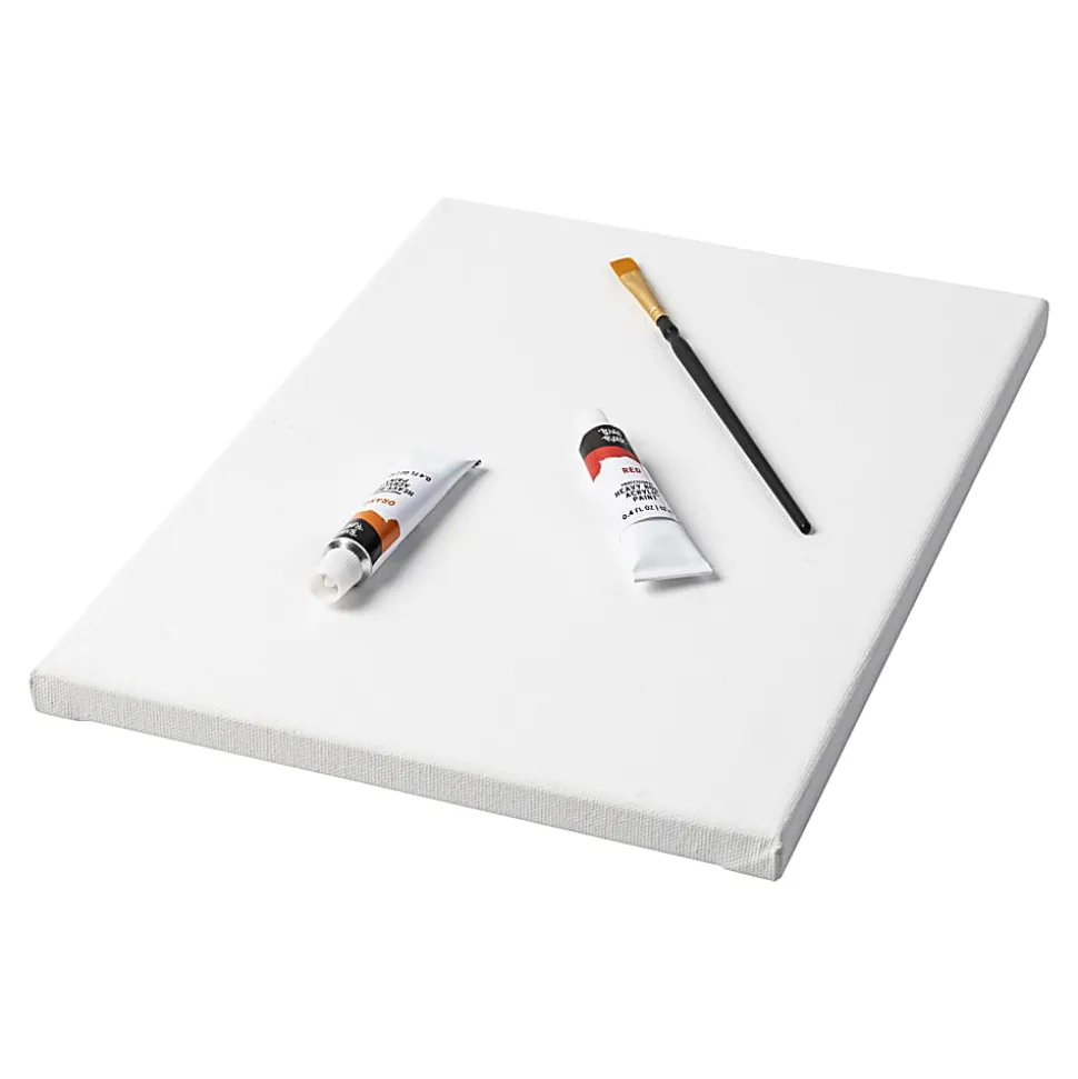 Brea Reese Stretch Canvases, 9" x 12", White, Pack Of 2 Canvases
