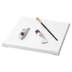 Brea Reese Stretch Canvases, 8" x 8", White, Pack Of 2 Canvases