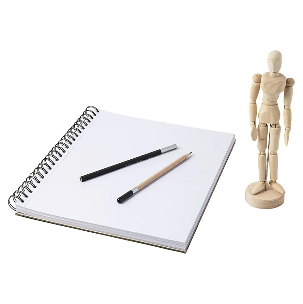 Brea Reese Wooden Artists' Manikin, 8-1/2", Natural