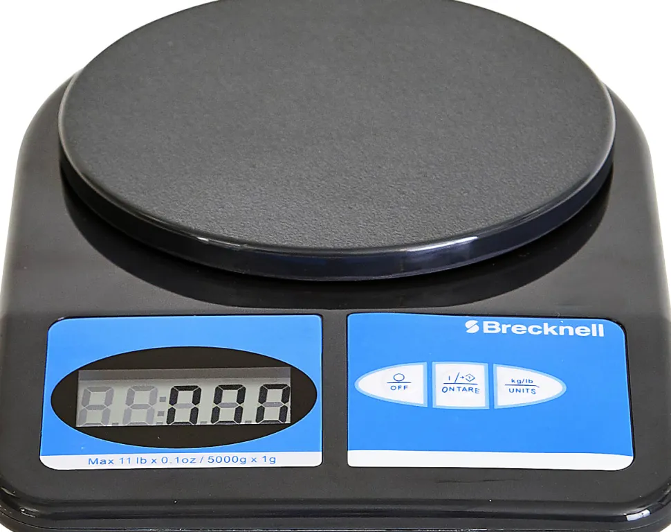 Brecknell® Electronic Office Scale, 11-Lb Capacity