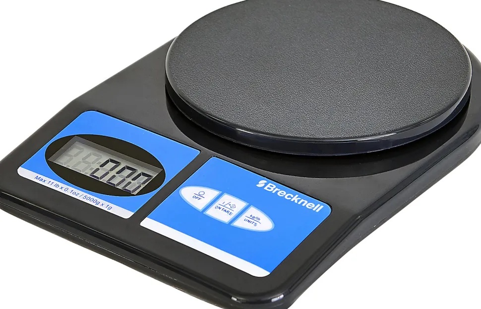 Brecknell® Electronic Office Scale, 11-Lb Capacity