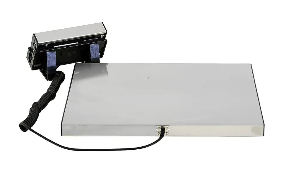 Brecknell 400 lb. Portable Shipping Scale - 400 lb / 181 kg Maximum Weight Capacity - White